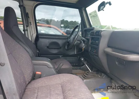 2002 Jeep Wrangler Sport from USA, damaged, VIN 1J4FA49S52P717811